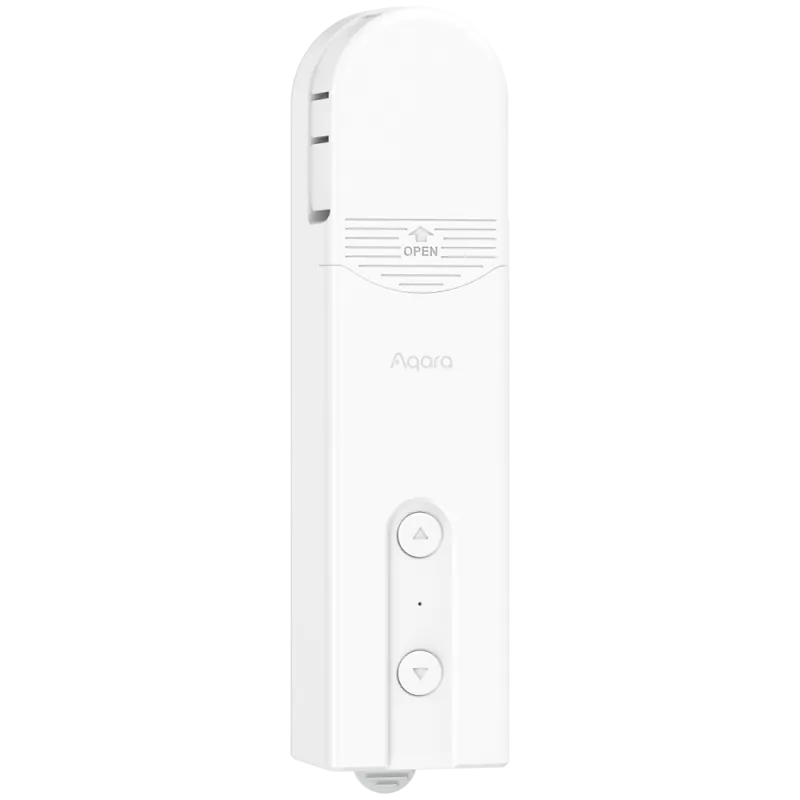 Aqara Control de Cortinas Enrollables E1 - Zigbee 3.0 - Matter over Zigbee - Requiere AQARA HUB - Batería 1 año de d... - Alarm