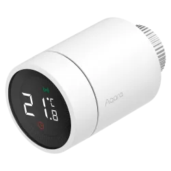 Aqara Radiator Thermostat E1 - Zigbee 3.0 / Matter over Zigbee - Cabezal Termostático Inteligente - Requiere AQARA HU... - Alarm