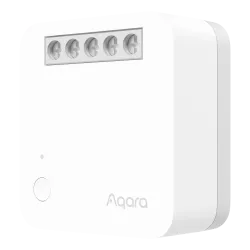 Aqara Módulo Individual T1 Neutro - Zigbee 3.0 - Requiere AQARA HUB - Medidor de consumo - Protección contra alto v... - Alarm