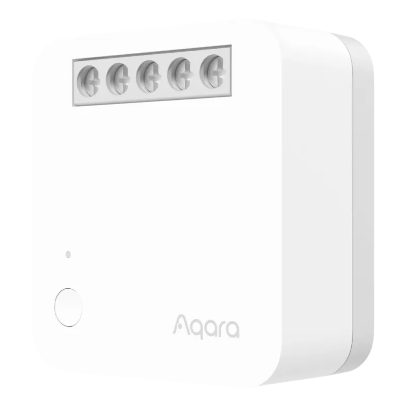 Aqara Módulo Individual T1 Neutro - Zigbee 3.0 - Requiere AQARA HUB - Medidor de consumo - Protección contra alto v... - Alarm