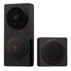 Aqara Smart Video Doorbell G4 - Zigbee 3.0 / WiFi 2.4Ghz - Matter over WiFi - Timbre de Video Inteligente - IA recon... - Alarm