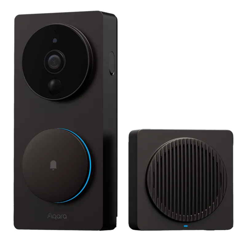 Aqara Smart Video Doorbell G4 - Zigbee 3.0 / WiFi 2.4Ghz - Matter over WiFi - Timbre de Video Inteligente - IA recon... - Alarm