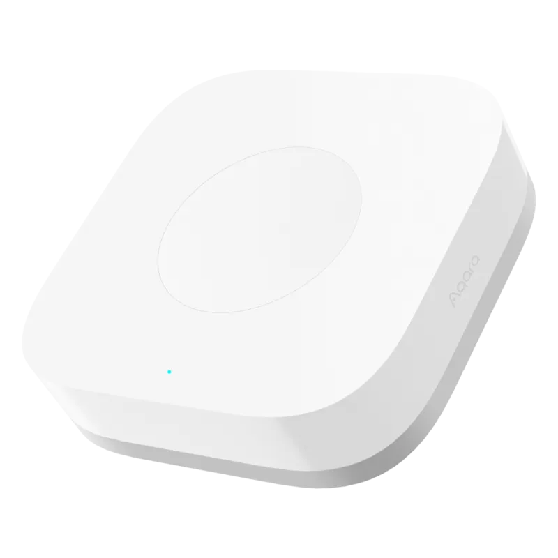 Aqara Boton Inalambrico Individual T1 - Zigbee 3.0 - Matter over Zigbee - Requiere AQARA HUB - 3 Acciones configura... - Alarm