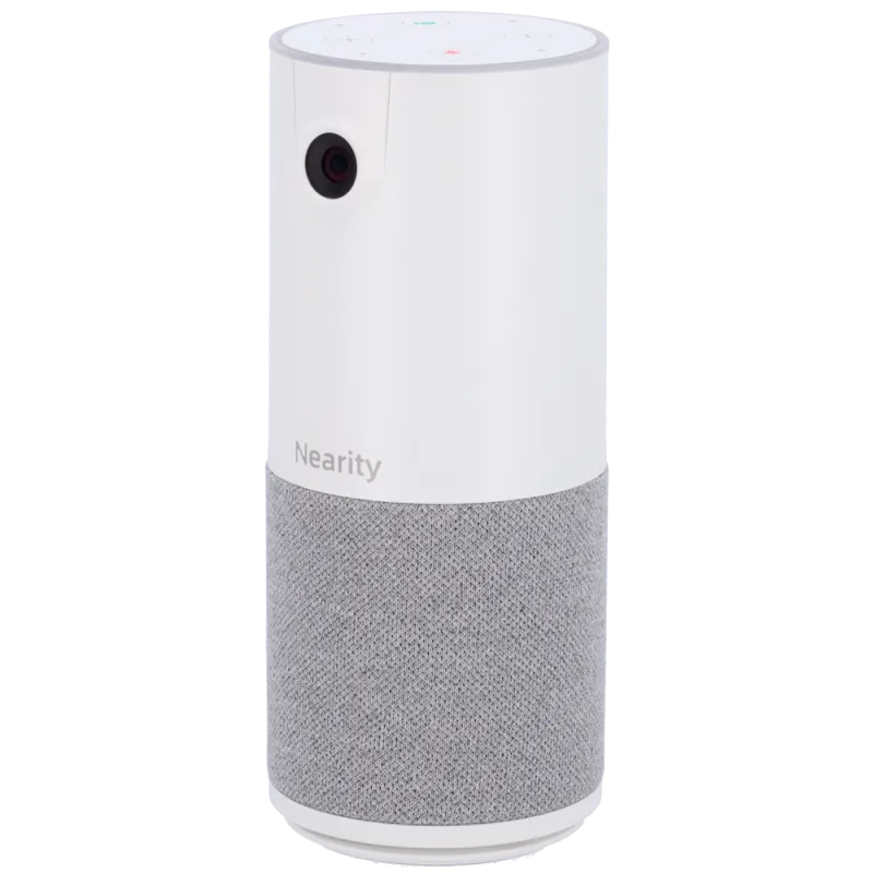 Nearity VC All in One Escritorio - Cámara 2 MP - Ángulo de visión 96° - 4 Micrófonos integrados - Altavoz omnidirecci... - Alarm