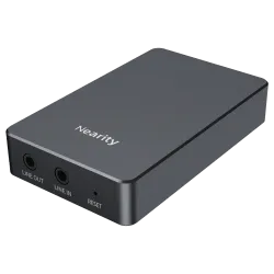 Nearity Dispositivo de conferencia - Conversión bidireccional - Diseño compacto - Conector de entrada y salida jack ... - Alarm