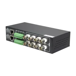 Video Balun 4N1 (HDTVI, HDCVI, AHD y CVBS) - 8 canales pasivos - Incluye 8 BA612P-HAC - Conexión BNC y RJ45 - Alcance... - Alarm