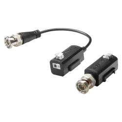 Transceptor pasivo por par trenzado SAFIRE - 4 en 1 (HDTVI HDCVI AHD CVBS) - 1 canal de vídeo - Pasivo, conector de 2... - Alarm