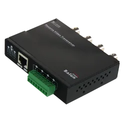 Video Balun para HDTVI / HDCVI / AHD /CVBS - 4 canales pasivos - Incluye 4 BA612P-HAC - Conexión BNC y RJ45 - Alcance... - Alarm