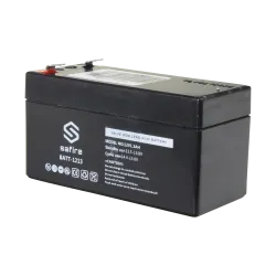 Batería recargable - Tecnología plomo ácido AGM - Voltaje 12 V - Capacidad 1.3 Ah - 58 x 97 x 65 mm / 540 g - Para re... - Alarm