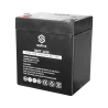 Batería recargable - Tecnología plomo ácido AGM - Voltaje 12 V - Capacidad 5.0 Ah - 105 x 90 x 70 mm / 1630 g - Para ... - Alarm