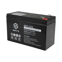 Batería recargable - Tecnología plomo ácido AGM - Voltaje 12 V - Capacidad 7.2 Ah - 94 x 151 x 65 mm / 2220 g - Para ... - Alarm