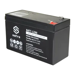 Batería recargable - Tecnología plomo ácido AGM - Voltaje 12 V - Capacidad 9.0 Ah - 100 x 151 x 65 mm / 2570 g - Para... - Alarm