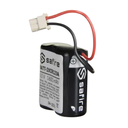 Safire - Pack de pilas CR123A / CR17345 / 5018LC - En retráctil con conector Molex 5284 - Voltaje 6 V / Litio - Capac... - Alarm