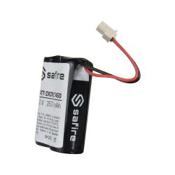 Safire - Pack de pilas CR17450 / 4/5A / CR8L - En retráctil con conector Molex 5284 - Voltaje 6 V / Litio - Capacidad... - Alarm