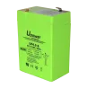 Upower - Batería recargable - Tecnología plomo ácido AGM - Voltaje 6 V - Capacidad 4.5 Ah - 106 x 70 x 47 / 810 g - P... - Alarm