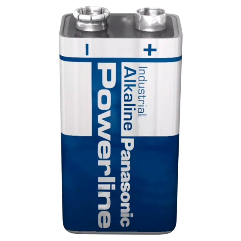 Panasonic - Pila PP3 / 6LR61 - Voltaje 9.0 V - Alcalina - Capacidad nominal 510 mAh - Compatible con productos del ca... - Alarm