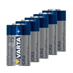Varta - 10 pilas CR2 - Voltaje 3.0 V - Litio - Capacidad nominal 850 mAh - Compatible con productos del catálogo - AlarmSystems.