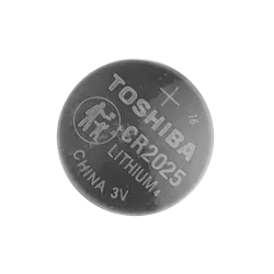 Toshiba - Pila CR2025 - Voltaje 3.0 V - Litio - Capacidad nominal 170 mAh - Compatible con productos del catálogo - AlarmSystems