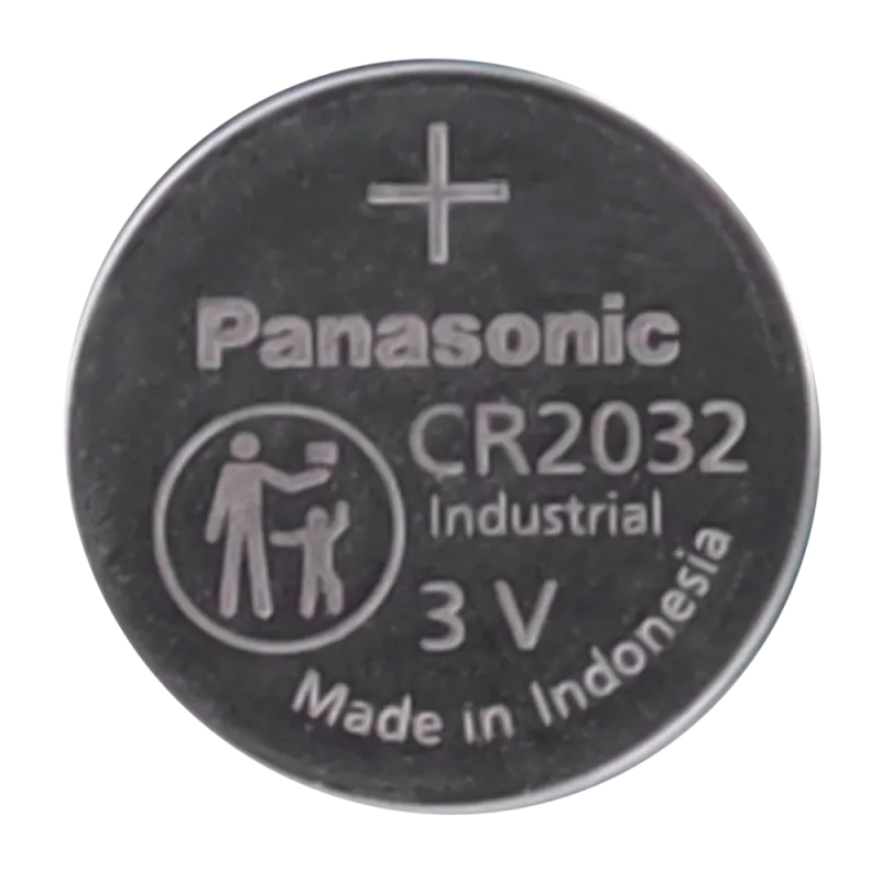 Pila CR2032 - Voltaje 3.0 V - Litio - Capacidad nominal 240 mAh - Compatible con productos del catálogo - AlarmSystems.Shop