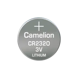 Camelion - Pila CR2320 - Voltaje 3.0 V - Litio - Capacidad nominal 130 mAh - Compatible con productos del catálogo - AlarmSystem