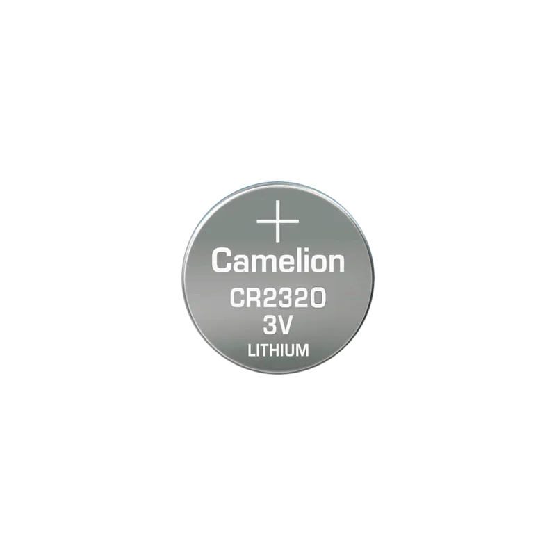 Camelion - Pila CR2320 - Voltaje 3.0 V - Litio - Capacidad nominal 130 mAh - Compatible con productos del catálogo - AlarmSystem
