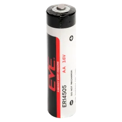 EVE - Pila AA / ER14505 - Voltaje 3.6 V - Litio - Capacidad nominal 2600 mAh - Compatible con productos del catálogo - AlarmSyst