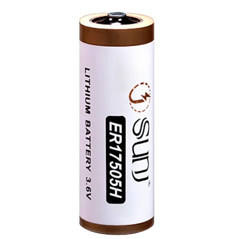 Pila ER17505H - Voltaje 3.6 V - Litio - Capacidad nominal 3600 mAh - Compatible con productos del catálogo - AlarmSystems.Shop