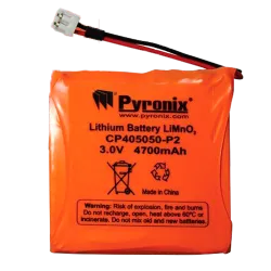 Batería de respaldo - Litio - Recargable - 3 V - 4700 mAh - Compatible con DELTABELL y XDH10TT1-WE - AlarmSystems.Shop