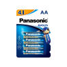 Panasonic - Pila AA/LR06 - Pack de 4 - 1.5 V - Alcalina - Alta calidad