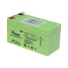 Upower - Batería recargable - Tecnología plomo ácido AGM - Voltaje 12 V - Capacidad 1.3 Ah - 58 x 97 x 43 mm / 570 g ...