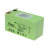 Upower - Batería recargable - Tecnología plomo ácido AGM - Voltaje 12 V - Capacidad 1.3 Ah - 58 x 97 x 43 mm / 570 g ... - Alarm