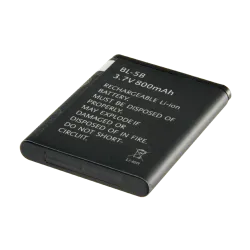 Batería de respaldo - Lítio - Recargable - 3.7 V - 900 mAh - Compatible con paneles de alarma - AlarmSystems.Shop