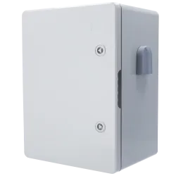 Armario de poliéster - Dimensiones exteriores 40x30x22 cm - Grado de protección IP65 - Filtro de ventilación - Carril... - Alarm