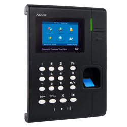 Control de presencia - Huella, tarjeta EM y PIN - 3.000 grabaciones | 100.000 registros - TCP/IP y USB - 128 x 64 LCD...