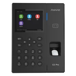 Control de acceso y presencia - Huella, tarjeta EM/MF y PIN - 5.000 usuarios | 100.000 registros - TCP/IP, WiFi, USB ... - Alarm