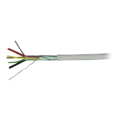 4 conductores de señal + 2 de alimentación - Conductor Cobre electrolítico flexible - Pantalla Aluminio poliéster+dre... - Alarm