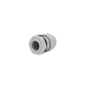 Racor impermeable - Plástico - Diámetro 6~12.5mm - IP68 - Color gris - AlarmSystems.Shop