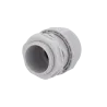 Racor impermeable - Plástico - Diámetro 24~32mm - IP68 - Color gris - AlarmSystems.Shop