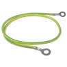 Cable de tierra - Fácil instalación a través de Fastón - Compatible con todos los racks - Deriva posibles tensiones r... - Alarm