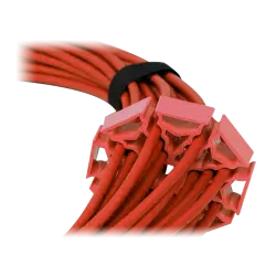 Organizador de cables - Diámetros permitidos 5~7.6 mm - Hasta 30 cables al mismo tiempo - Material flexible - AlarmSystems.Shop