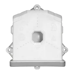 Caja de conexiones - Para cámaras domo - Apto para todas las superficies - Instalación en techo o pared - Fabricado ... - Alarm