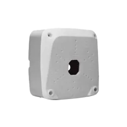 Caja de conexiones inclinada 11 grados - Apta para uso exterior - Fabricada en plástico - Color blanco - AlarmSystems.Shop