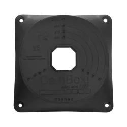 Caja de conexiones - Para cámaras domo - Apto para uso exterior - Instalación en techo o pared - Fabricado en plástic... - Alarm