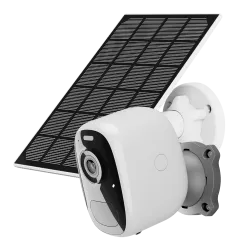 VicoHome Exterior 3Mpx Wifi a batería - Sensor PIR / Detección inteligente (nube) - Panel solar 3W / Batería 5000 mAh... - Alarm