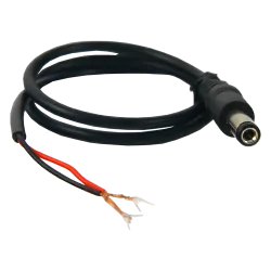 Cable Rojo/Negro paralelo SAFIRE - 400 mm de largo - Terminales positivo/negativo - Conector macho estándar - Termina... - Alarm