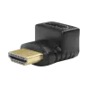 Adaptador HDMI - HDMI 1.3 - Acodado 90° - HDMI tipo A macho - HDMI tipo A hembra - Conectores anticorrosión - AlarmSystems.Shop