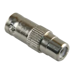 Conector SAFIRE - BNC hembra - RCA hembra - 28 mm (Fo) - 10 mm (An) - 5 g - AlarmSystems.Shop