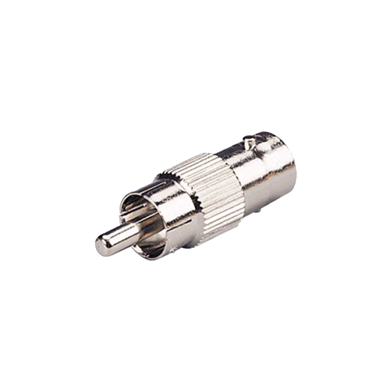 Conector - BNC hembra - RCA macho - 35 mm (Fo) - 10 mm (An) - 5 g