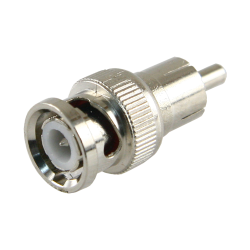 Conector SAFIRE - BNC macho - RCA macho - 32 mm (Fo) - 13 mm (An) - 8 g