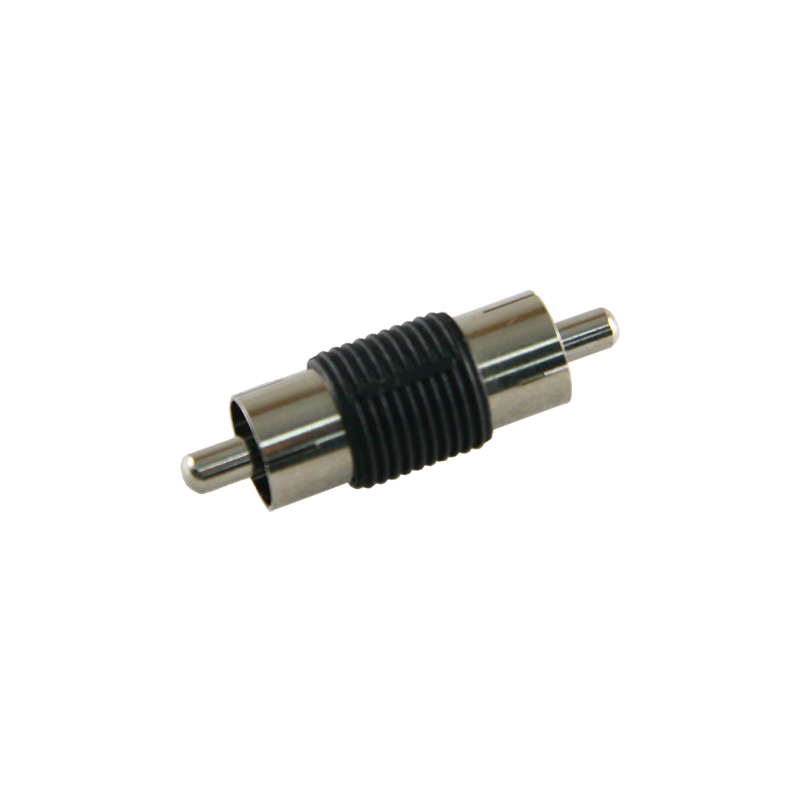 Conector - RCA macho - RCA macho - 34 mm (Fo) - 9 mm (An) - 5 g